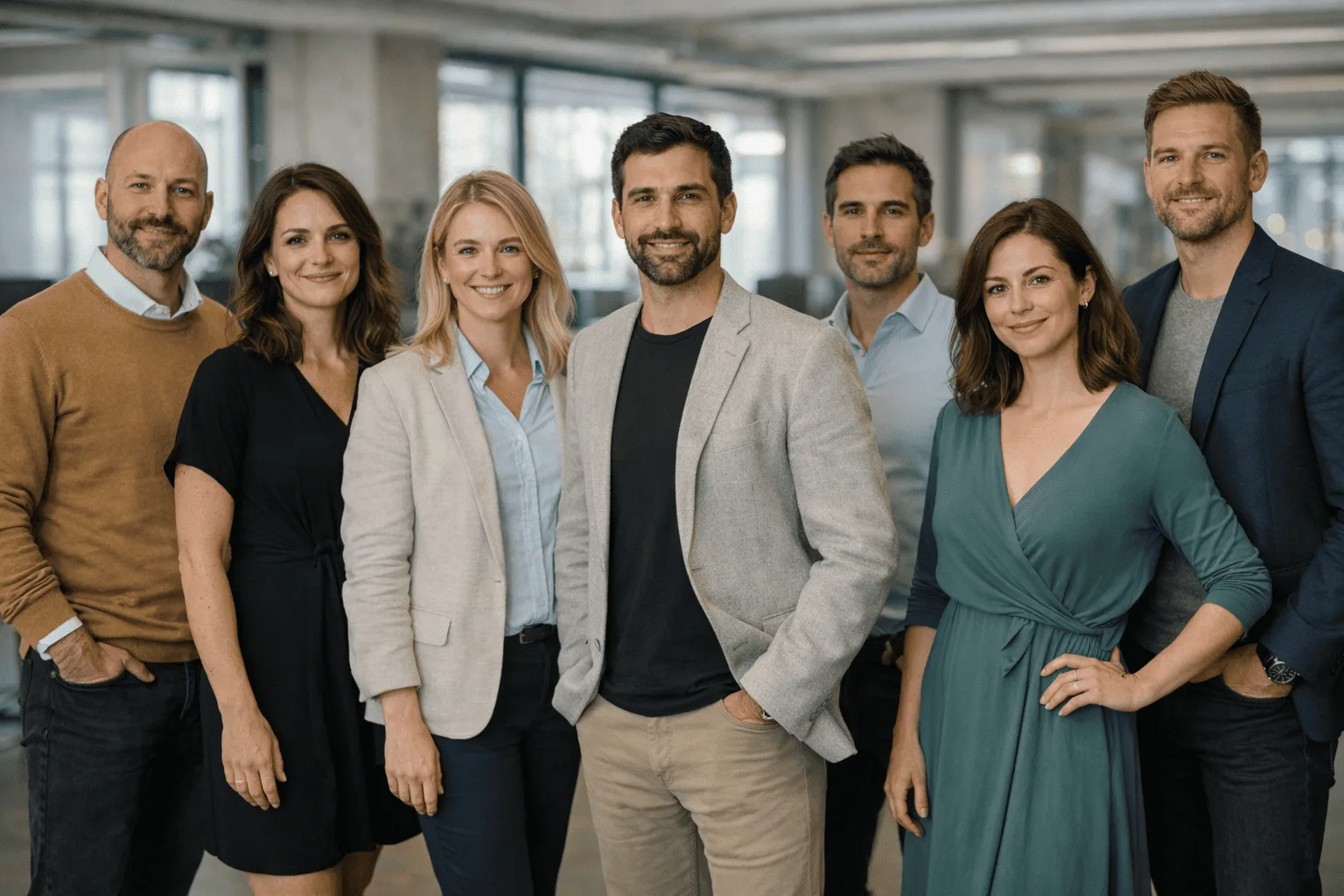 Team working on AI trading platform — Albion Credmere